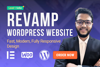 revamp wordpress website, clone or redesign wordpress site