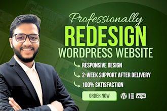 revamp wordpress website, clone or redesign wordpress website