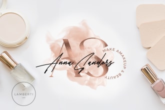 create a feminine signature or monogram logo