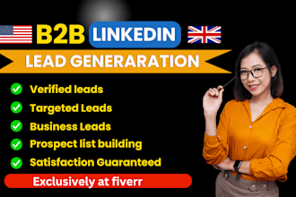 do targeted business email database b2b lead generation linkedin sales leads