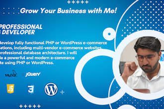 design and develop custom ecommerce store and multivendor website