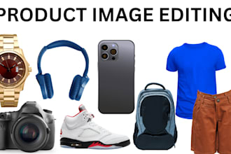 do product image editing and photo retouching