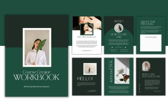 design professional lead magnets, ebooks, workbooks