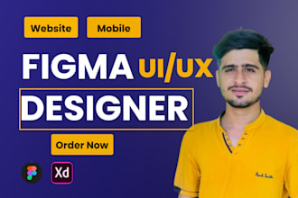 do figma website design and UI UX mockup also mobile app