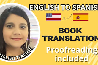 do high quality translation of books from english to spanish