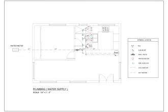 create, design plumbing plan water supply, drainage plan