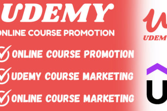 udemy, online course promotion