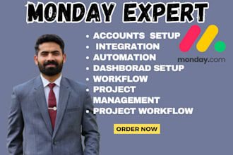 your monday expert , monday crm, monday workflow, monday com