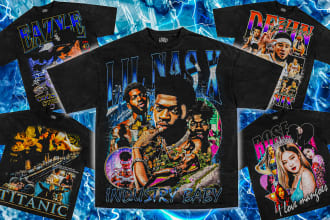 90s kop hip hop rap movie graphic bootleg t shirt design