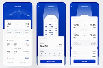 develop taxi app, bus app, flight, train, car rental app, travel app