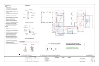 design your wood structure framing plan and foundation plan