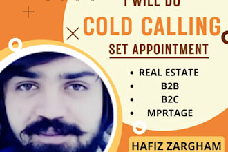 your cold caller, VA and appointment setter for telemarketing, cold calling