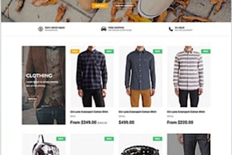 design redesign ecommerce shopify store dropshipping store SEO