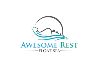 design eye catching awesome rest float spa logo