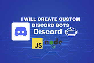 create an advanced custom discord bot for you