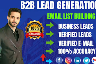 linkedin sales navigator b2b lead generation email list building lead gen
