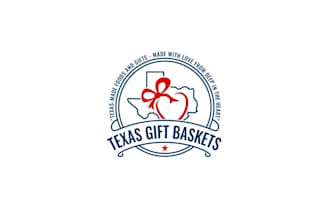 texas gift baskets logo design
