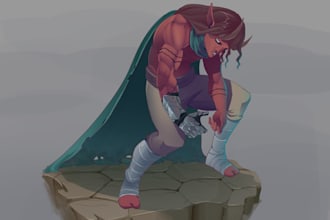 draw custom digital illustrations based on your ideas