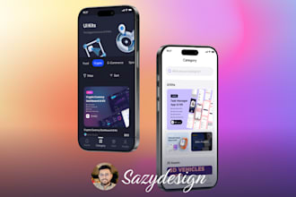 design mobile app, parallax website UI UX design using figma