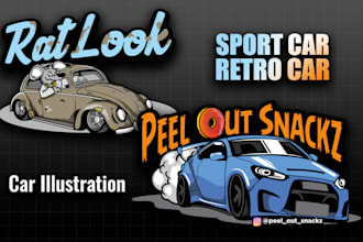 draw cartoon vector illustration of your car or any vehicle