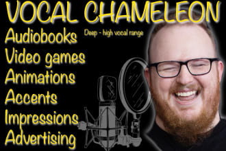 record for animations, audiobook, ads and video games