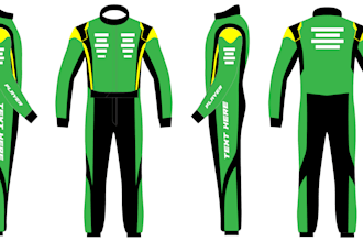 design motorbike racing suit, and karting suit