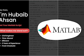 do  code for your matlab program assignment