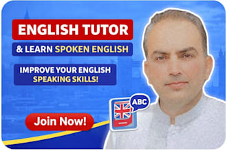 teach spoken english for urdu, punjabi and saraiki speaking learners
