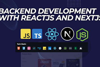 develop nodejs api and backend for you with typescript