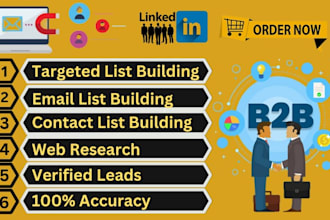 linkedin sales navigator b2b lead generation email list building lead gen