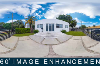 do real estate hdr 360 image stitching and editing