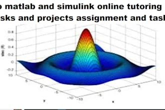 do matlab and simulink online tutoring tasks and projects assignment and task