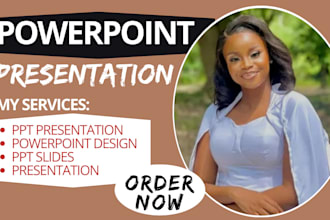 design powerpoint presentation slides for online course content, ppt slides