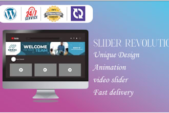 optimize slider revolution website slider within 24 hours