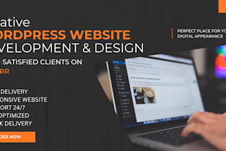 do wordpress website development or wordpress website design
