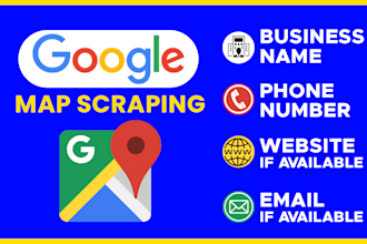 do google map scraping and b2b lead generation