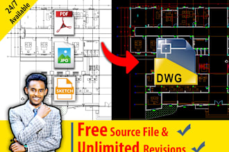 do architectural cad conversion drafting floor plans 2d construction drawings