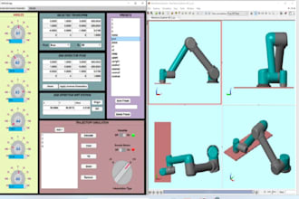 do model and simulate kinematics of robotic arm on matlab assignment