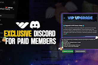 create custom discord server with whop store integration