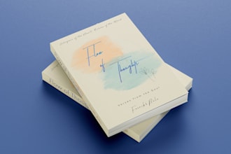 design artistic poetry book cover