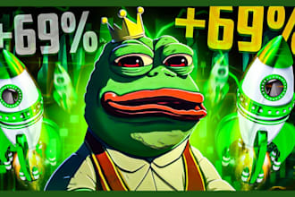 design meme coin website, meme coin landing page, crypto meme coin, pepe meme