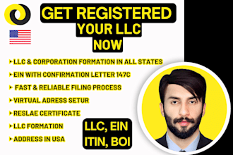 do llc registration, company formation in all states