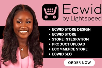 set up and design a responsive ecwid store, ecwid SEO, shopify store