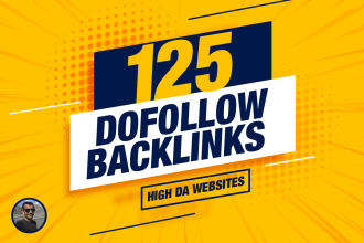 do high da 125 offpage seo dofollow backlinks