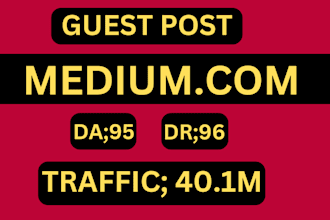 write and publish your article on medium,com