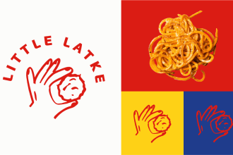 create a hand drawn friendly modern logo