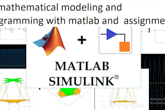 do mathematical modeling and programming with matlab and  assignment