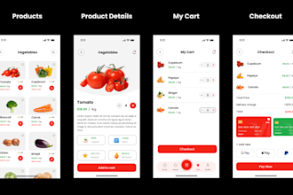 develop IOS and android applications