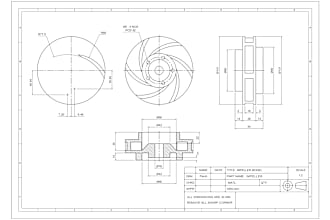 do 3d models and 2d drawings using inventor, and autocad
