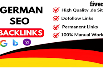 do german backlinks high quality germany dofollow linkbuilding